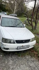 Nissan Bluebird 2000, год выпуска: 2000, цвет: белый. Мощность двигателя: 145 л.с. (106.6 кВт). Номер кузова: HU14631807. Идентификационный номер (VIN) и номер шасси отсутствуют.