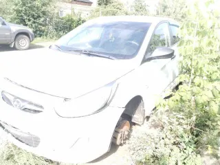 Hyundai Solaris, 2013 года, 123 лс, 290000 км. Легковой автомобиль: Hyundai Solaris, VIN: Z94CT41DADR215967, год изготовления: 2013 г.в., цвет: белый, г/н У443ХК72