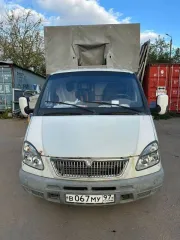 GAZ Gazel 3302 2003, автомобиль бортовой, марка: GAZ Gazel; модель: 3302; категория ТС: B/N1; год изготовления: 2003, цвет: белый; VIN: XTH33020031911519, ПТС: 52 КР 784019, г/н: В067МУ97