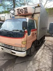 Грузовой автомобиль Toyota Dyna, 1996 года выпуска, тип ТС: фургон, шасси (рама): BU100-0104336, кузов: отсутствует, гос. номер А477РН79 с установленным залоговым холодильным оборудованием серия Элинж