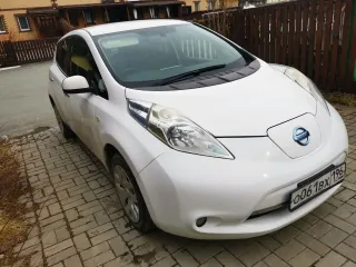Nissan LEAF, 2014 Легковой автомобиль, марка: NISSAN, модель: LEAF, год изготовления: 2014 г.в., цвет: белый, VIN: AZE0-104452 г/н: O061BX196. Ознакомление с имуществом происходит по рабочим дням с 10.00 по 15.00, по предварительной договоренности по тел.: +79278808108. Для ознакомления с…