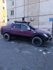 SsangYong Actyon Sports, 2006 года, 145 лс. Легковой автомобиль, марка: SsangYong, модель: Actyon Sports, год изготовления: 2006, цвет: красный, изготовитель (страна): Ссанг Енг (Корея), модель двигателя: 664951 12514686, тип двигателя: дизельный, разрешенная максимальная масса: 1950 кг, масса без…