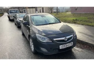 Opel Astra 2010 года, VIN WOLPE6DJ8AG098661, категория B.
