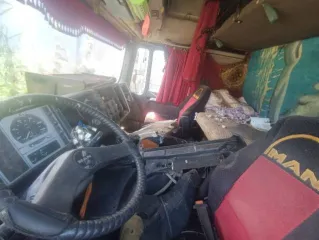 MAN TGA 1999 Грузовой-Тягач MANFLSF2000, 1999 года Грузовой-Тягач MANFLSF2000, 1999 года Модель: MANFLSF2000. Год выпуска: 1999. Объем двигателя: 11967.00. Мощность двигателя: 409.52. VIN: WMAT333785M272449. Рег. номер: Е649СО46.