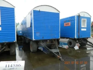 Вагон-дом 2,5х4 с санузлом на санях, инвентарный номер 00-00045687.