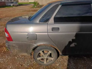 Lada Priora 2007, VIN XTA21703070023217, госномер А397ХА102, двигатель №1929079, мощность 97.9 л.с. (72.0 кВт), цвет кузова серебристо-коричневый.