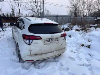 Honda Vezel Hybrid, 2017 года, 131 лс, 143962 км, АКПП. Марка, модель ТС: Honda Vezel Hybrid. VIN №: RU3-1254040. Тип ТС: легковой универсал, категория B/M1, год изготовления 2017. Кузов (кабине, прицеп) №: RU3-1254040. Гос. рег. номер Р681РМ27.