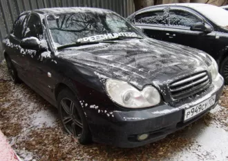 Hyundai Sonata, IV (EF), рестайлинг, 2008 год выпуска, VIN X7MEM41HP8M040751.