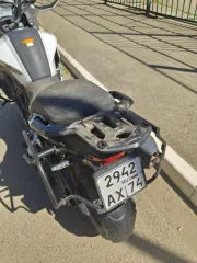 BENELLI TRK 502X, 2022 года. Мотоцикл BENELLI TRK 502X, 2022 года, марка: BENELLI, модель: TRK 502X, VIN: ZBNP16039PBE79152, гос. рег. номер: 2942АХ74, год изготовления: 2022.