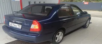 HYUNDAI Accent 2008, модель: год изготовления: 2008, VIN: X7MCF41GP8M175558 <p>HYUNDAI Accent, модель: Легковой седан, год изготовления: 2008, цвет: синий, VIN: X7MCF41GP8M175558, ПТС: 61 МС 345 992, г/н: H875BH193, разрешенная максимальная масса 1555 кг, масса без нагрузки 1176 кг, вид…