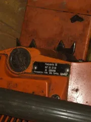 Бензопила Husqvarna 55 №9670522-00, 1 шт. Имущество бывшее в употреблении, работоспособность не проверялась.
