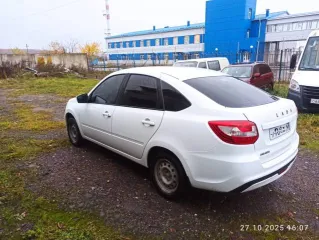 LADA Granta 2024 года, 106,1 лс, 160000 км, LADA_NEW Granta_лифтбек, 2024 года выпуска, идентификационный номер XTA219170S0611649, кузов № XTA219170S0611649, цвет кузова белый. Имущество находится в залоге у АО «Авто Финанс Банк». Пробег уточнять при осмотре.