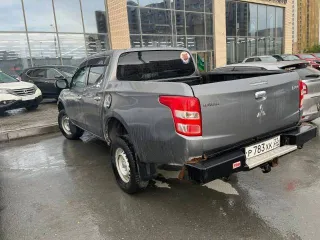 Mitsubishi L200 2017 года, 154 лс, 150000 км, полный привод. Транспортное средство: модель: MITSUBISHI L200 2.4; год выпуска: 2017г, идентификационный номер (VIN) MMCJJKL10HH026816; категория: В; модель, № двигателя № 4N15UCB3199