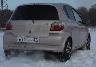 лот №1: легковой автомобиль, марка: toyota, модель: vitz , год изготовления: 2001, цвет: розовый, птс: 27 му 433440, г/н: в741сн 27, тип двигателя: бензиновый, двигатель №: 1sz 0775655, мощность двигателя, л. с.  квт : 70, кузов №: scp103257429, экологический класс: третий, разрешенная максимальная…