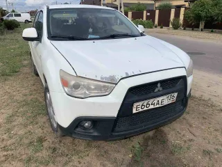Mitsubishi ASX, 2011 года выпуска, 116 лс, 197187 км, АКПП, автомобиль MITSUBISHI ASX 1.8, VIN: JMBXTGA3WBZ008272, пробег 197187 км, цвет БЕЛЫЙ, двигатель 1798 куб.см.