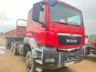 Грузовой тягач седельный MAN TSG 33.480 6x6 BBS-WW, 2017 г.в., гос. рег. номер О436ММ27, гар. № 802.
