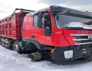 Автомобиль-самосвал Hongyan CQ3406HV39, VIN LZFF31T68MD037381, 2021 года выпуска, гос. рег. знак Р701МН142. Отсутствуют ключи.