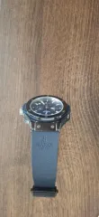Наручные часы Hubolt Geneve Tuiga 1909, циферблат синего цвета и ремешок синего цвета 123456.