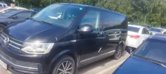 Volkswagen Multivan 7HC, 2019 г.в., госномер Х211КН799, цвет черный, VIN WV2ZZZ7HZKH098051.
