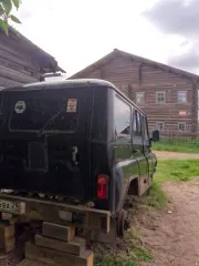 УАЗ 315196 2011, черный, VIN XTT315196C0506644, ПТС 73НМ114748, госномер К994ВА29, максимальная масса 2520 кг, масса без нагрузки 1845 кг. Разукомплектован.