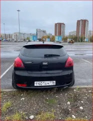 Kia Ceed 2008 года, VIN XWEFF232380000030, государственный номер Т401АМ116.
