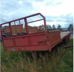 Полуприцеп бортовой CIMC ZJV9400DY, 2012, VIN: LJRB13383CN020168