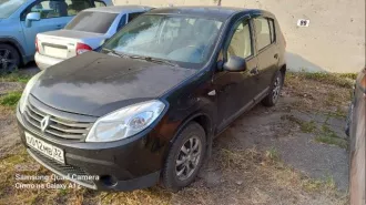 Автомобиль марки RENAULT SANDERO, 2012 года выпуска, VIN X7LBSRB2HCH581299