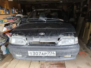 Лада 211540, 2010 год, VIN: ХТА211540A4869135, сине-черный