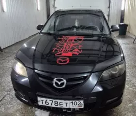 Легковой автомобиль, марка: MAZDA, модель: 3, год изготовления: 2007, цвет: Черный, VIN: JMZBK12F681609893, ПТС: 77 ТО 233647, г/н: Т678ЕТ102, модель двигателя: LF, тип двигателя: Бензиновый, двигатель №: 10255157, мощность двигателя, л. с.  кВт : 149.6, рабочий объем двигателя, куб. см: 1999…