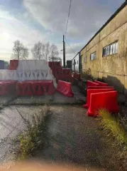 Дорожные пластиковые водоналивные блоки 2000 мм - 190 шт, 1200 мм - 190 шт. Буфер дорожный разделительный осевой желтый - 27 шт.
