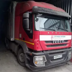 IVECO-AMT 633916, 2010 Седельный тягач "IVECO-AMT 633916" Седельный тягач модель, марка ТС: «IVECO-AMT 633916»; идентификационный номер: X42633916A0000016, год изготовления ТС: 2010; тип двигателя: дизельный; рабочий объем двигателя, куб.см: 10308; пробег ТС: 70 000 км; паспорт транспортного…