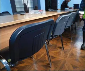 Стул 20 шт.; Кресло руководителя 1 шт.; Сейф в кабинете директора 1 шт.; Водонагреватель 1 шт.; Диван 1 шт.; Холодильник 1 шт.; Доска магнитная 1 шт.; Кофемашина Magnifica 1 шт.; Кресло офисное 1 шт.; Шкаф для документов 1 шт.; Кресло офисное 1 шт.; Стол с мойкой 1 шт.; Шкаф двухдверный 1 шт.; Стол…