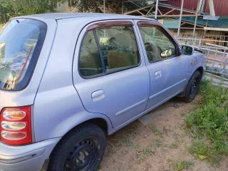 Nissan March 2001 года выпуска, цвет кузова синий. Тип ТС: легковой, категория B. Номер кузова: K11-970622. Модель, № двигателя: CG10 - 058024C. Тип двигателя: бензиновый, рабочий объем 997 куб. см, мощность 60 л. с. (45 кВт). Экологический класс третий. Масса без нагрузки 900 кг, разрешенная…