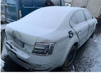 Легковой автомобиль комби  хэтчбек  марки SKODA модель Octavia 2019 г.в. VIN номер XW8AN2NE5KH022056, Цвет кузова  кабины : БЕЛЫЙ ЖЕЛТЫЙ СЕРЫЙ
