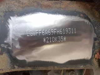 Haval H9, 2015 Автомобиль легковой Haval H9, 2015 г.в., VIN LGWFF6A69FH619311