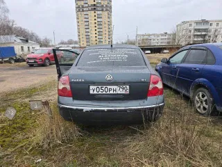 Фольксваген Пассат, VIN: WVWPD63B93P433525, категория B, 2003 г.в., модель двигателя AWM 195996, кузов: WVWPD63B93P433525, цвет кузова - серый темный, мощность двигателя 170 л.с. (125 кВт), рабочий объем двигателя 1781 куб.см, разрешенная максимальная масса 2030 кг, масса без нагрузки 1470 кг.