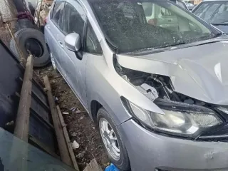 Honda Fit г/н P499EE27, 2017 г.в., № кузова GK33320645, цвет серый
