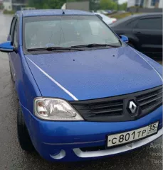 Автомобиль легковой, марка: Renault, модель: Logan, VIN: X7LLSRAHH5H010874, гос. рег. номер: С801ТР35, год изготовления: 2005