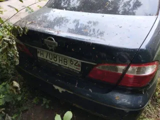 Nissan Maxima 2000 года, 140 л.с., пробег 222222 км. VIN: JN1CAUA33U0052696, госномер Н708НВ62, объем двигателя 1995 куб.см., цвет синий, механическая КПП, передний привод. Автомобиль не на ходу. Требуется полный ремонт и покраска кузова, имеются значительные повреждения от коррозии. Электроника не…
