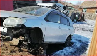 Toyota Corolla Fielder, 2009 года, 110 лс, транспортное средство TOYOTA COROLLA FIELDER, г.в. 2009, цвет - серый, грз К418УВ75, номер кузова NZE141-9132365