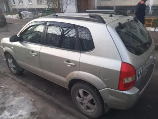 Hyundai Tucson 2.0 GLS AT, 2007, г/н К777ХМ177, цвет светло-серый, VIN KMHJN81BP8U811275. Вид транспорта: легковой автомобиль. Год выпуска: 2007. VIN номер: KMHJN81BP8U811275. Марка: Hyundai. Модель: Tucson 2.0 GLS AT.
