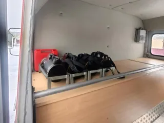 КАМАЗ 4326 2011 года выпуска. Пожарный автомобиль АЦ 3,0-40-26ВР. Пробег 4372 км. VIN-номер XVZ361641B0000050.