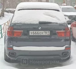 Легковой прочее БМВ Х5, 2008 г.в., VIN: WBAFE810X0L092612, цвет: черный, г/н У666ОУ161.