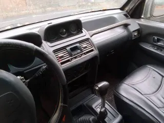 Mitsubishi Pajero 1998 года, 145 л.с., полный привод, АКПП. Цвет зеленый. VIN: JMY0RV430WJ002037, ПТС: 46РА927252, госномер М841УХ32. Производитель Япония. Модель двигателя 6G72, бензиновый, объем 2972 куб. см, мощность 147 л.с. Разрешенная максимальная масса 2405 кг, масса без нагрузки 1795 кг.