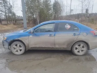 Mitsubishi Lancer 2008 года выпуска, модель Lancer 1.8, VIN: JMBLNCX3A9U007753. Ознакомление в рабочие дни с 10:00 до 16:00 по месту нахождения: Свердловская область, г. Асбест, ул. Чапаева, д. 20, согласовав время и дату по телефону +7 (918) 436-88-71.