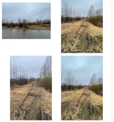 Земельный участок площадью 53617 кв. м, кадастровый номер 18:16:080001:296, и находящаяся на участке железная дорога от стыка хвоста крестовины стрелки № 357 до отметки упор – 400 м., назначение – нежилое, транспортно назначения, протяженность 400 м, кадастровый номер 18:16:025002:806…