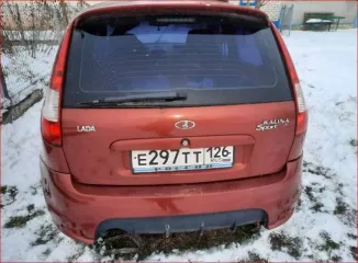 Lada Kalina Sport 2009 года, VIN: XTA11194090102625, госномер: Е297ТТ126.