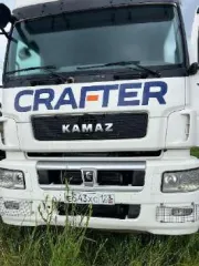 КамАЗ М1840 2019 Грузовой тягач седельный КамАЗ М1840 5490-S5 (VIN ХТС549005К2526346), Е 543 ХС 123, 2019 г.в., 758 238 км., 11 967 куб. см., цвет: белый. Краснодарский край, р-н Северский.