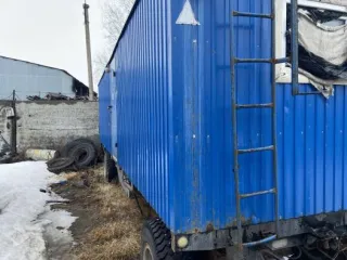 Прицеп-здание мобильное Сибирь, год выпуска 2007, гос.номер 8348 УН 86. С имуществом можно ознакомиться предварительно согласовав по тел. 89027125511 или подав заявку на эл. почту: bagaev.arbitr@mail.ru. Сумма 294 000,00 руб.