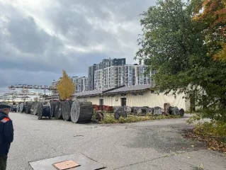 Труба ПНД 63x3.6 (С), количество 202,5 м, адрес: Санкт-Петербург, Расстанная ул., д. 17